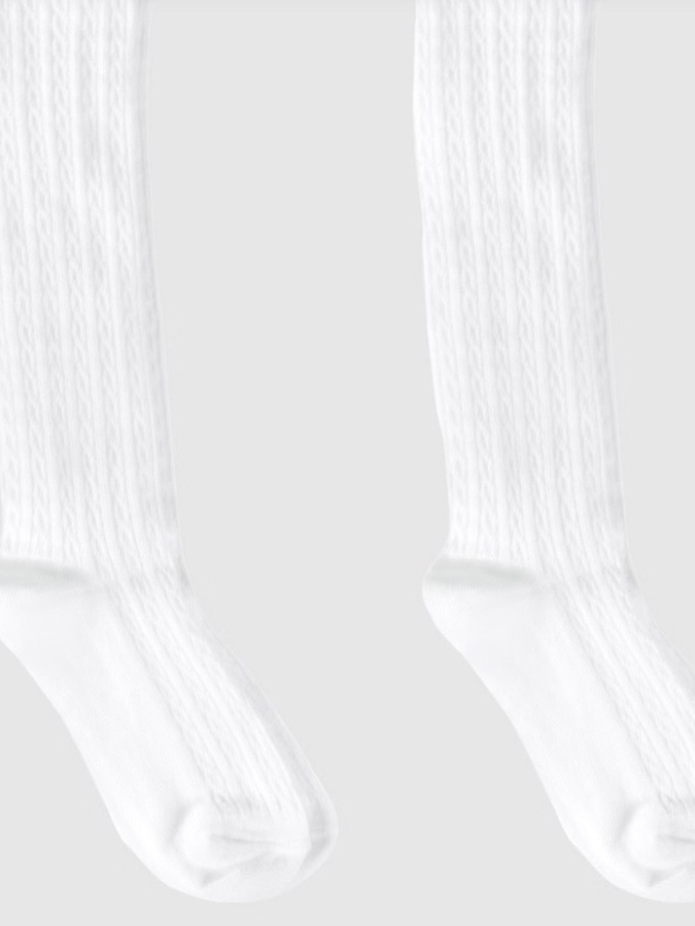 Cat & Jack White Knee-High Socks 2-Pack